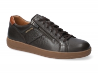 chaussure mephisto lacets henrik brun foncé